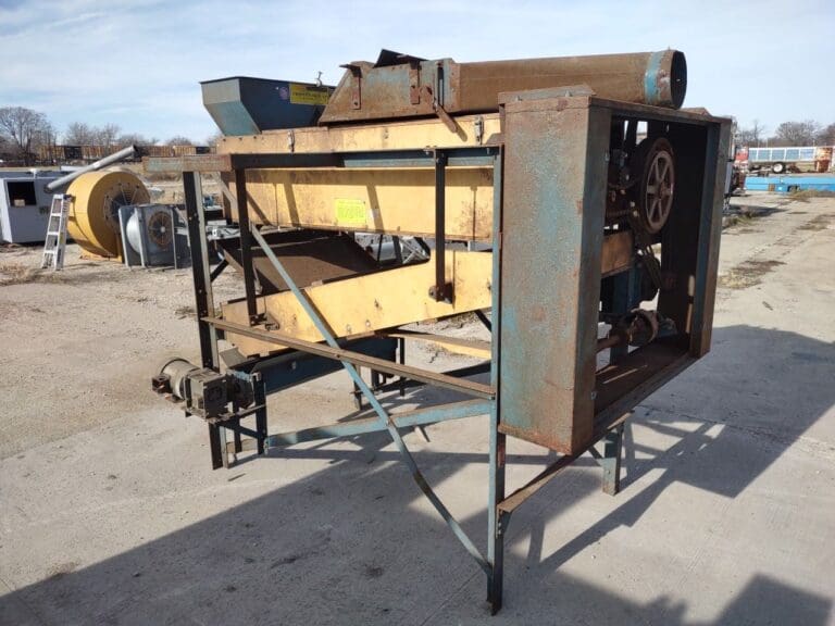 A large metal structure with some type of machinery on it
